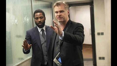 Behind-the-Scenes of Tenet with Christopher Nolan, John David Washington, Robert Pattinson & More