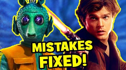 5 Star Wars MOVIE MISTAKES FIXED by Solo A Star Wars Story