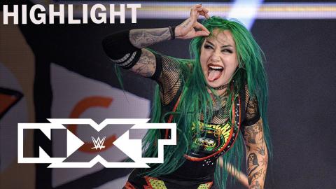 WWE NXT 12/2/20 Highlight | Io Shirai Helps Shotzi Blackheart To Ladder Match Victory | USA Network