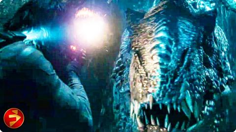 65 - Best DINOSAUR Attacks! Adam Driver Sci-Fi Movie