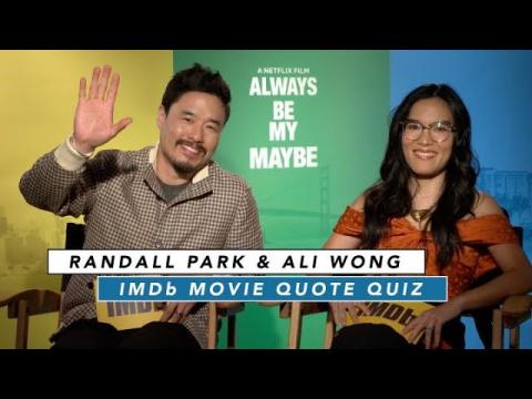 Ali Wong and Randall Park Play Rom-Com Movie Quote Game