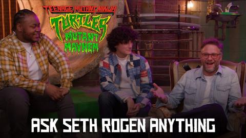 Ask Seth Rogen Anything | Teenage Mutant Ninja Turtles: Mutant Mayhem (2023 Movie)