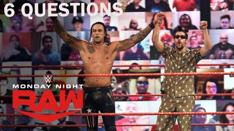 Will The Miz Get Payback On Bad Bunny? | WWE Raw | 6 Questions We Need Answered