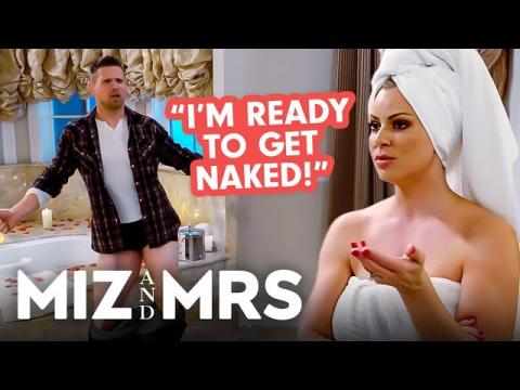 The Miz Picks Fantasy Football Over Maryse | Miz & Mrs (S3 E5) | USA Network