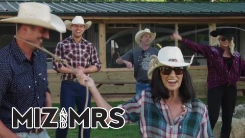 Miz & Mrs: Season 1, Episode 6 - Marjo Ropes Herself A Cowboy Before Mike Line Dances | USA Network