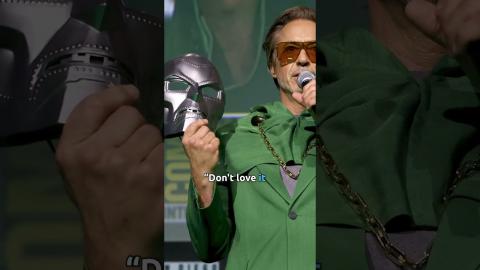 Fans Are Divided About RDJ's Return To The MCU #marvel #comiccon #rdj
