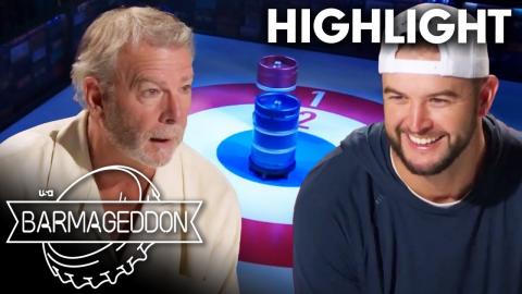 Bill Engvall & AJ McCarron Face Off in Keg Kurling! | Barmageddon (S2 E9) | USA