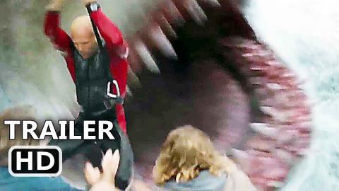 THE MEG Trailer EXTENDED (2018) Shark Movie HD