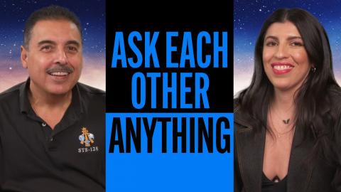 An Astronaut and a Filmmaker Ask Each Other Anything